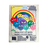 soft crinkle book for infant on emotion