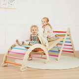Pikler Triangle Indoor Montessori Climbing Set for Kids