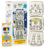 Color Your Own Stacking Blocks