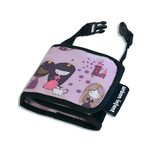 Princess Crayon Wallet with crayons and a coloring pad, a compact toy for travel