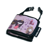 Princess Crayon Wallet with crayons and a coloring pad, a compact toy for travel