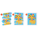 Animals of the World Puzzle Sticks