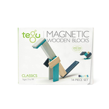 14-Piece Magnetic Wooden Blocks