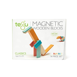 14-Piece Magnetic Wooden Blocks