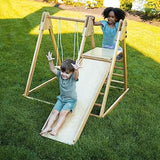 Juniper Folding Indoor & Outdoor Playset | Wooden Climber for Toddlers