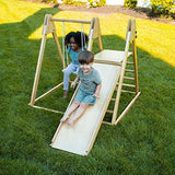 Juniper Folding Indoor & Outdoor Playset | Wooden Climber for Toddlers