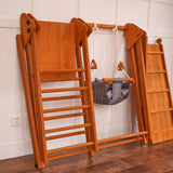 Juniper Folding Indoor & Outdoor Playset | Wooden Climber for Toddlers