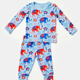 Long Sleeve Pajama Set - Diwali Celebration