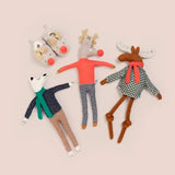 Cotton Knit Reindeer Doll - Special Holiday Edition