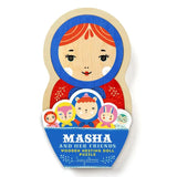 Masha and Her Friends Wooden Nesting Doll Puzzle