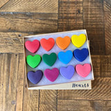 Box of Heart Crayons