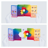 Rainbow Hexel 3D Puzzle Connectors