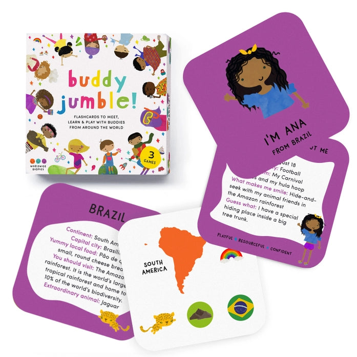 Buddy Jumble Global Friends Card Game