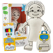 Gender Neutral Montessori Inspired Color Me Doll from Kiboo Kids