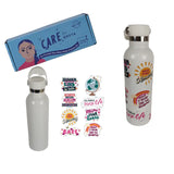 Greta Caring Eco-Friendly Water Bottle Craft Kit With Stickers