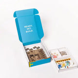 Mini Beach Hut Diy Architectural Craft Kit