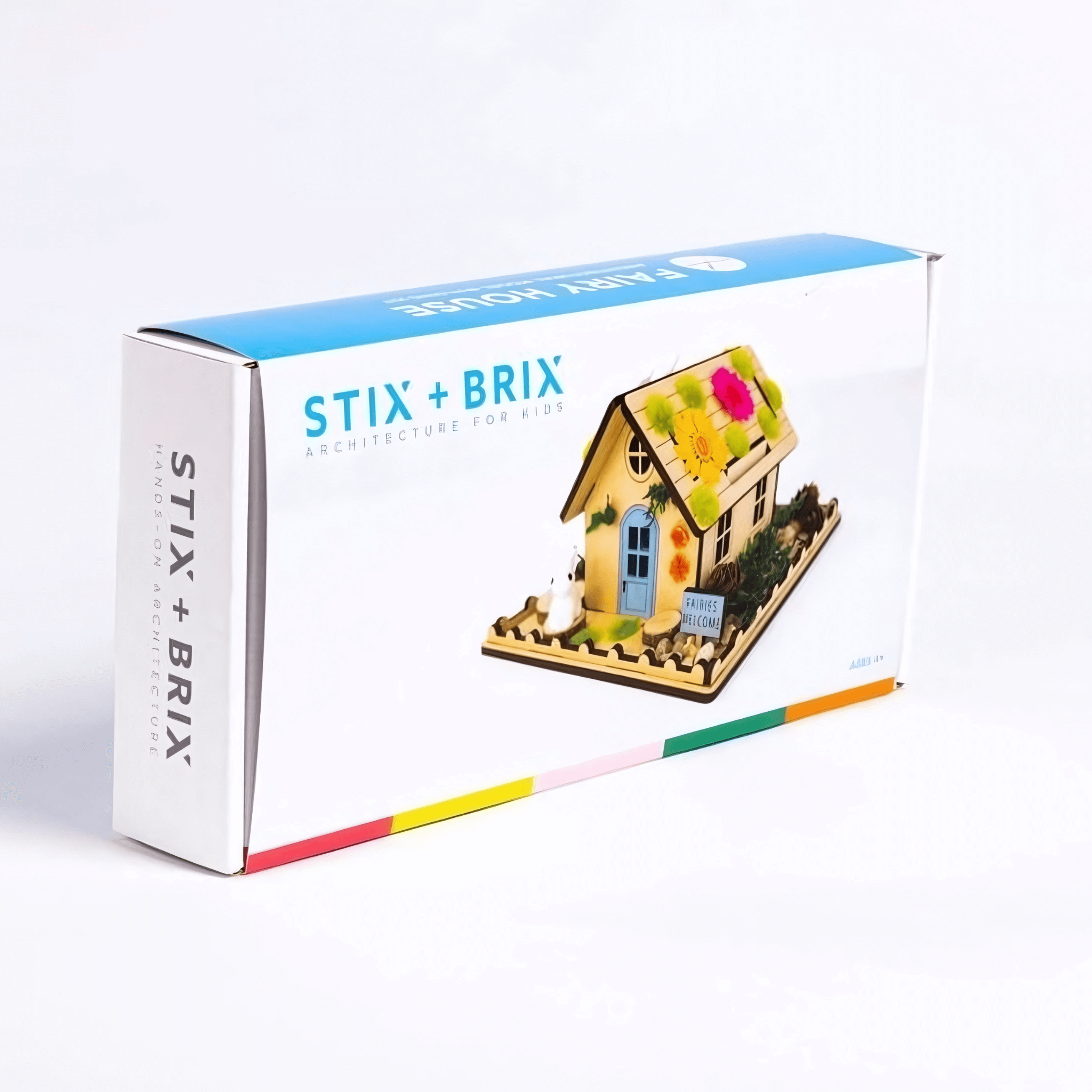 Architecturally designed Fairy House Building Kit for Little Kids from Stix + Brix