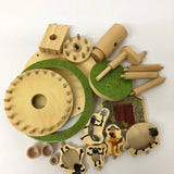 Flock Roundabout Wooden Mechanical Kit