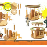 Flock Roundabout Wooden Mechanical Kit