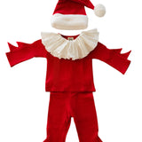 Red Holiday Elf Costume, Santa Costume
