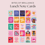 Bites of Brilliance – Empowering Kids Lunch Box Notes