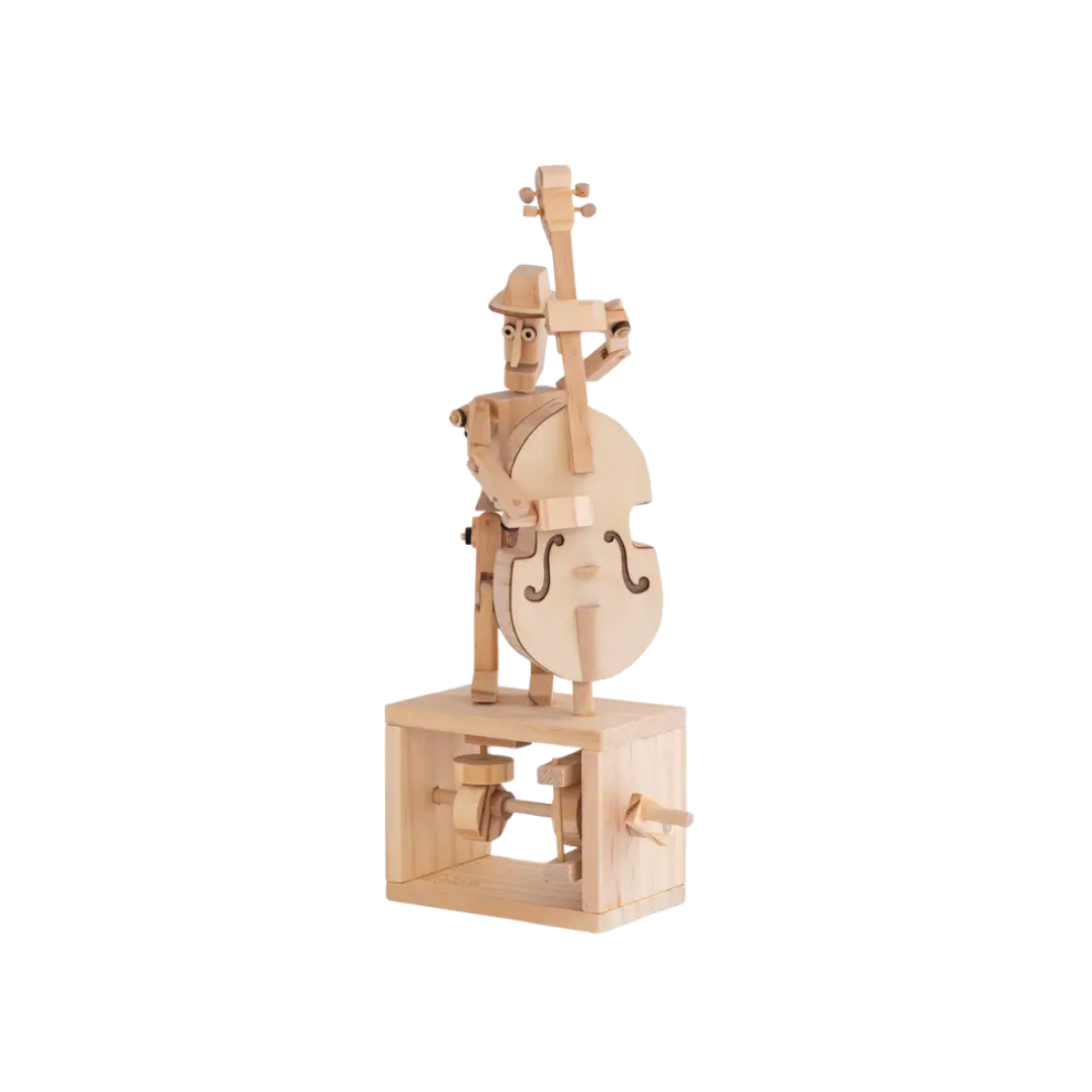 Musician Wooden Mechanical Model Kit