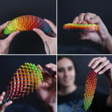 Morf Fidget Worm Rainbow