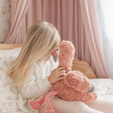 Francesca the Weighted Flamingo Plush Toy