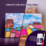 OKTO Sensory Art 3D Painting “Flower Beds in Holland”