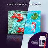 OKTO Sensory Art 3D Painting “Koi Carps”