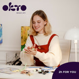 OKTO Sensory Art 3D Painting “Water Lilies”