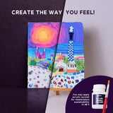 OKTO Air-Dry Clay 3D Painting Kit – #parkguellbarcelona (11.8 x 15.7 in)