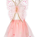 Lusianne Fairy Costume–Skirt and Wings Set (pink) - Role-Play for Children-sz 3-5 yrs