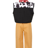 Chuck Cowboy Costume Set for Children-Includes Accessories for Role-Play & Entertainment(2 sizes)