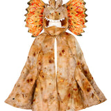 Dilophosaurus Dragon Costume Cape for Kids - Carnival & Festive Use - sz 4–7 yrs