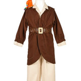 Christophe Pirate Costume Set for Children-Includes Accessories for Role-Play & Entertainment(2 sizes)