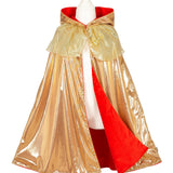 Princess-Red Costume Reversible Cape for Kids - Carnival & Festive Use - 4-7 yrs