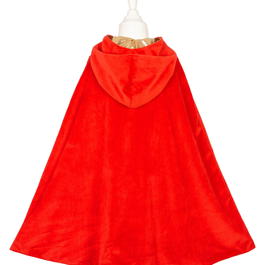 Princess-Red Costume Reversible Cape for Kids - Carnival & Festive Use - 4-7 yrs