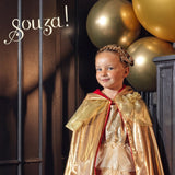 Princess-Red Costume Reversible Cape for Kids - Carnival & Festive Use - 4-7 yrs