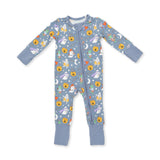 Halloween Monster Dress Up Blue - Convertible Romper