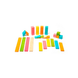 24-Piece Magnetic Wooden Blocks
