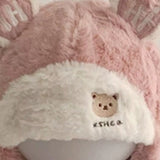Children's Bear Ear Fluffy Hat