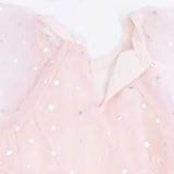 Soft Pink - Velour - Tulle Dress