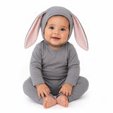 Grey Bunny Halloween Costume