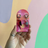 Acrylic Lightning Bolt Earrings