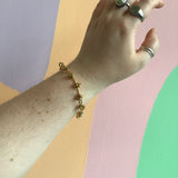 Titanium Knotted Chain Bracelet