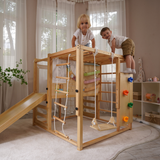 Alpine Adventure Indoor Play Gym – Climber, Slide & Kids Activity Set