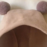 Children's Bear Pom-Pom Hat