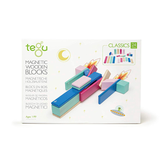 24-Piece Magnetic Wooden Blocks