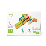 24-Piece Magnetic Wooden Blocks